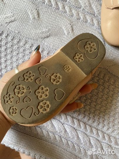 Пинетки ботинки туфли на девочку 21 размер