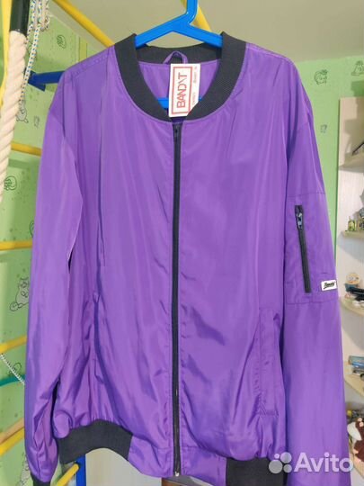 Ветровка бомбер мужская