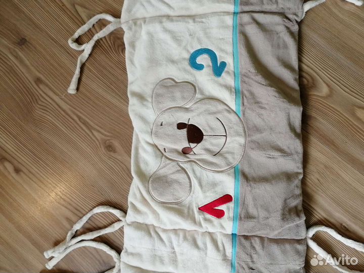 Бортики в детскую кроватку