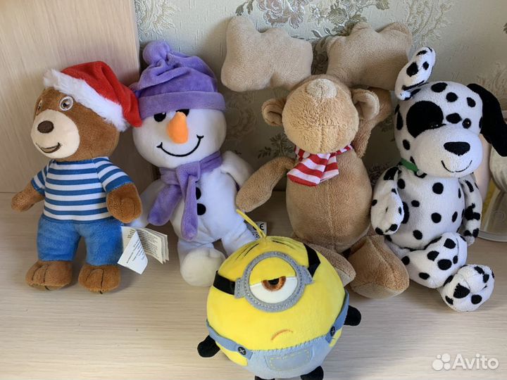 Мягкие игрушки и интерактивные