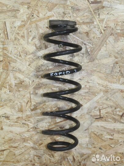 Пружина задняя Skoda Rapid 2