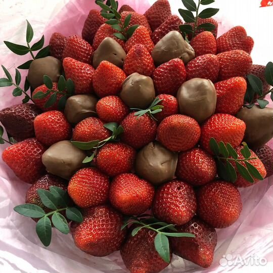 Букет учителю, клубничный букет, фруктовый букет