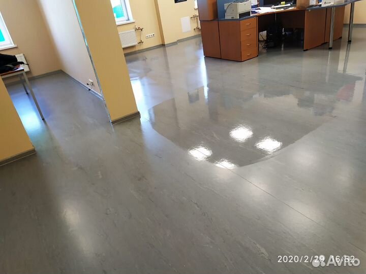 Уход за полами