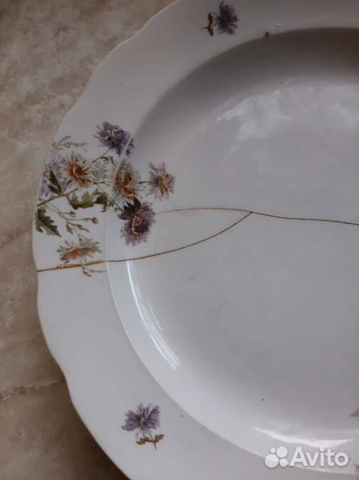 Дулевский фарфор блюдо