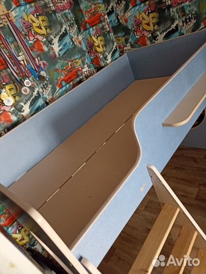 Детская кровать от 3 лет с матрасом бу