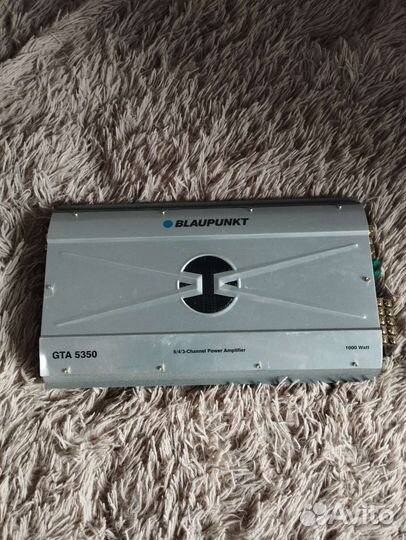 Сабвуфер и усилитель