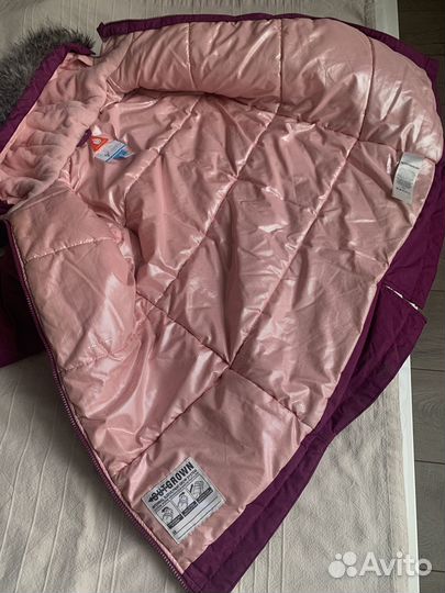 Зима Парка для девочки Columbia 140-146 куртка