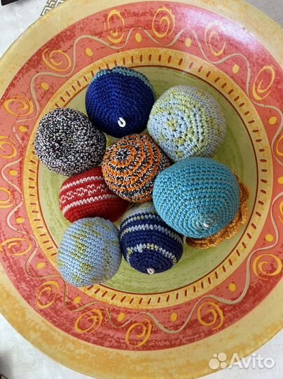 Сокс Вязаные мячики для массажа рук и ног