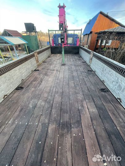 Аренда и услуги манипулятора, стрела 3 т, 12.5 м, борт 5 т, 6 м