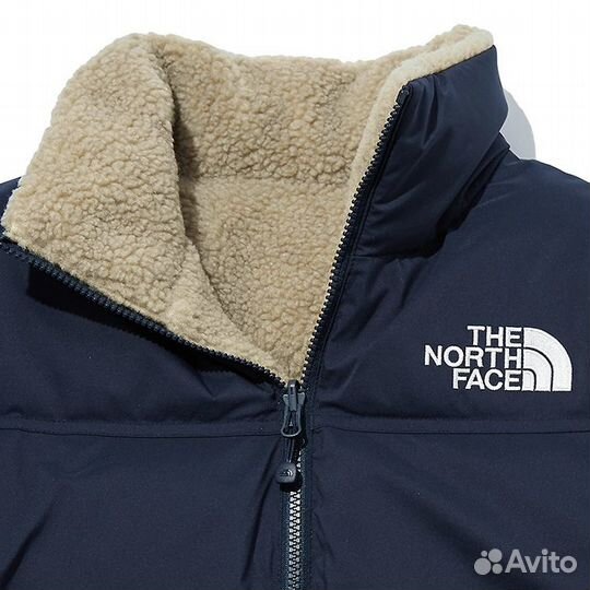 THE north face Velvet Jackets Unisex Blue (S)(95)