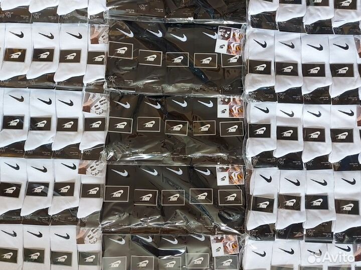 Носки высокие Nike хлопок