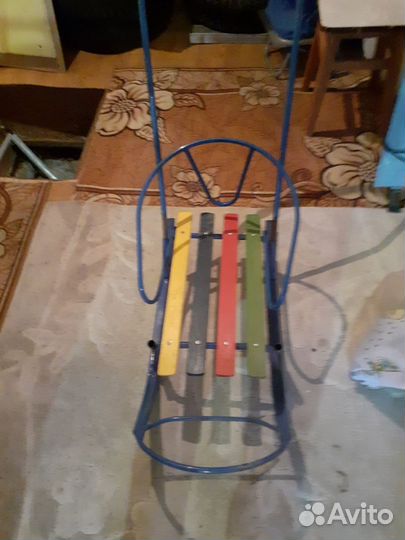 Детские зимние санки