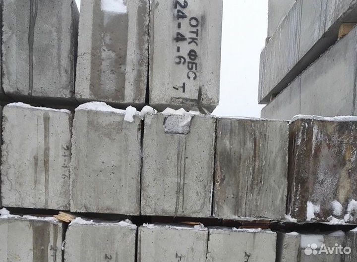 Фундаментные блоки 24.4.6 и др.размеры