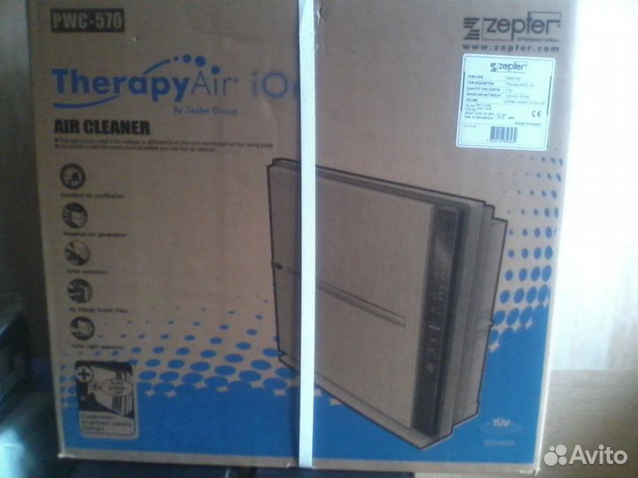 Очиститель воздуха с ионизацией PWC-570 от Цептер