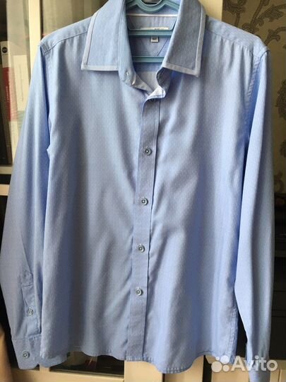 Рубашка для мальчика с длинным рукавом 152