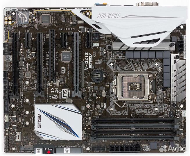 Asus Z170-A. Материнская плата