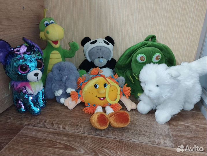 Мягкие игрушки пакетом
