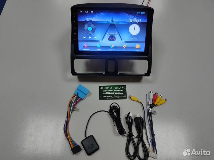 Магнитола Android 10 2/32 Honda CRV 2001-2006
