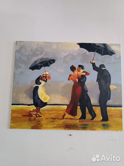 Картина акрилом на холсте Веттриано 40х50