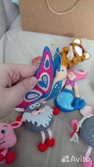 Игрушки из фетра ручная работа