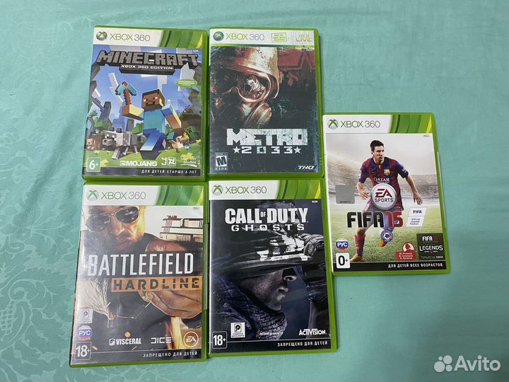 Диски лицензионные и LT2.0-LT3.0 Xbox 360