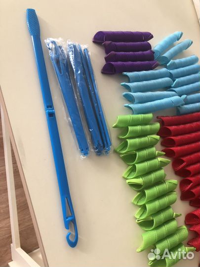 Бигуди мягкие для спиральных локонов