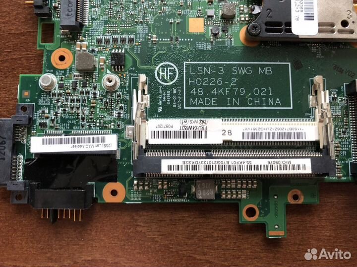 Материнская плата Lenovo Thinkpad T420s / i7-2640M