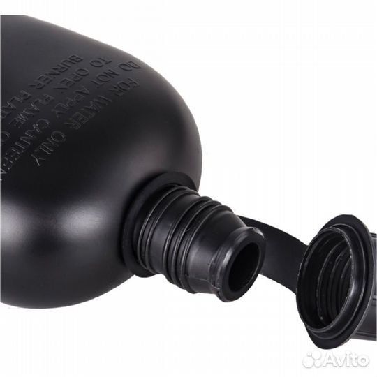 Армейская фляжка с котелком (черный)