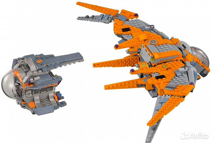 Lego Marvel 76107 + 76102 Infinity War без фигурок