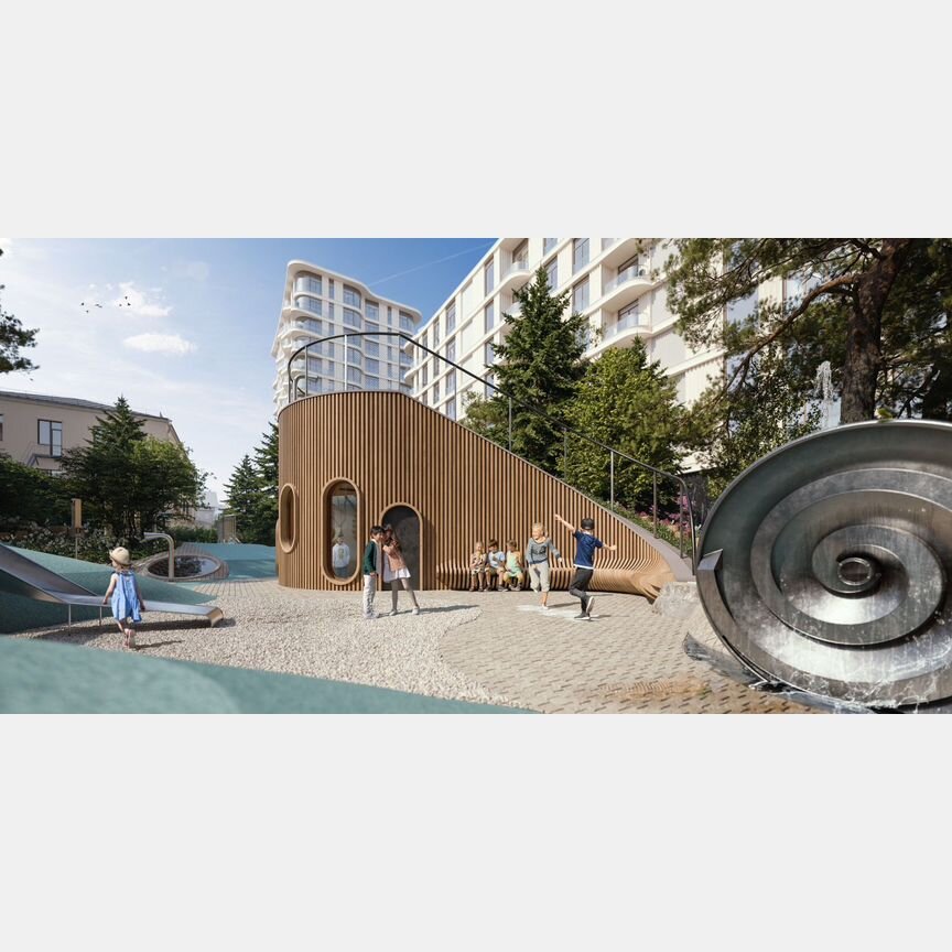 1-к. квартира, 180,2 м², 7/14 эт.