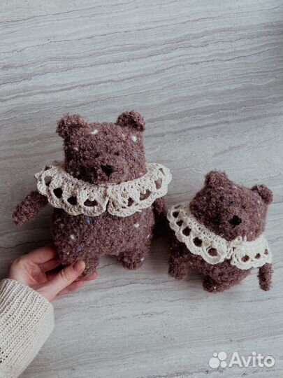 Вязаные мишки Тедди