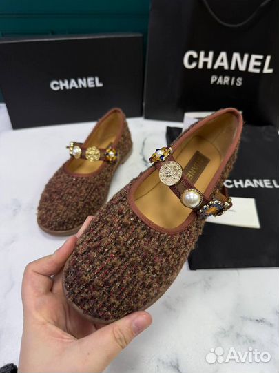 Балетки chanel тренд