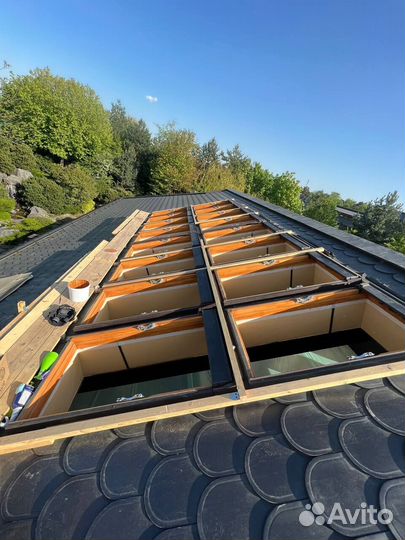 Остекление деревянными окнами