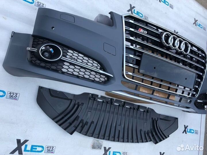 Передний бампер Audi A8 D4 S8 S-Line