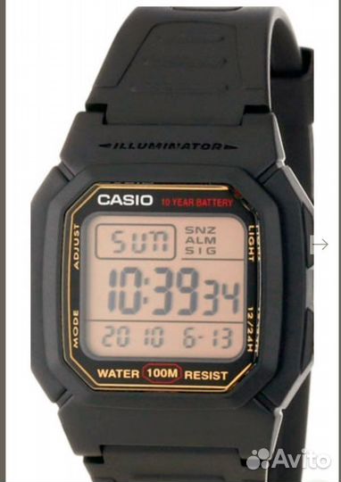 Мужские наручные часы casio