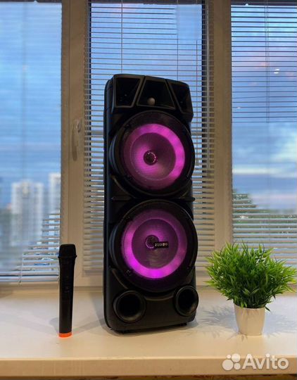 Мощная блютуз колонка ZQS-8210