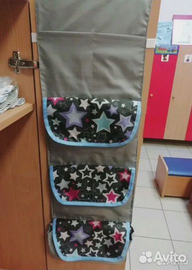 Кармашки и коврик для детского сада