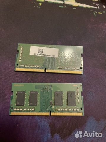 Оперативная память для ноутбука ddr4 8gb