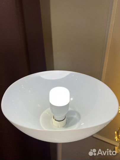 Торшер икеа белый