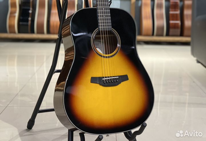 Акустическая гитара Crafter HD-250 Sunburst