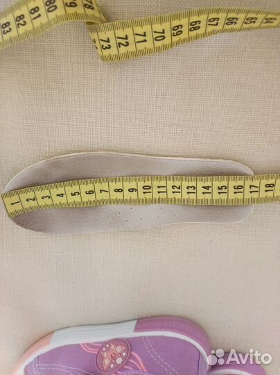 Кеды для девочки 27 размер