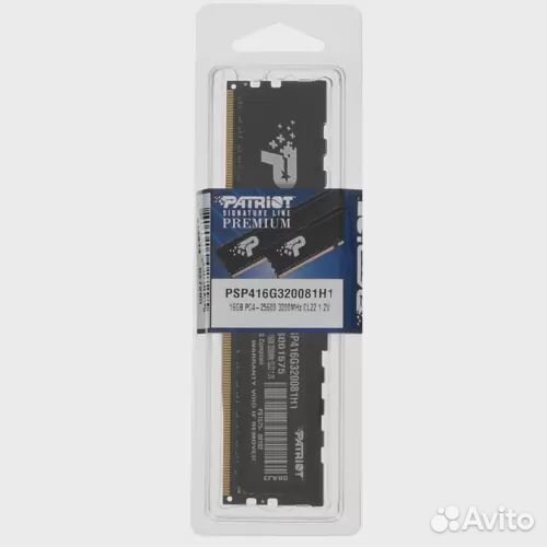 16Gb 3200 patriot SL premium (PSP416G320081H1)