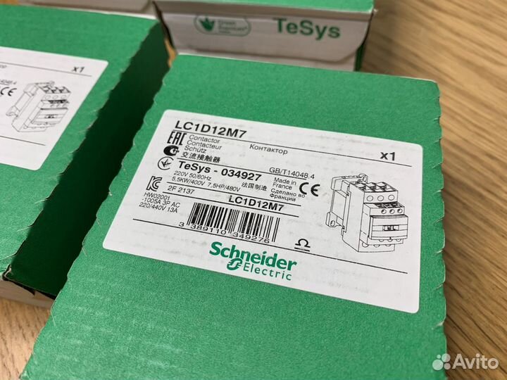 Контактор Schneider Electric LC1D12M7