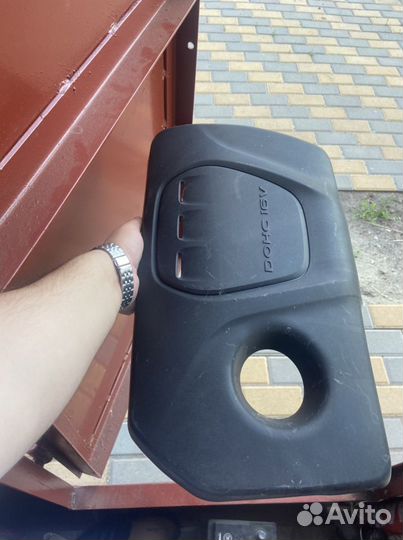 Крышка двигателя hyundai creta,solaris