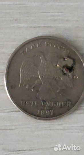 Монета брак