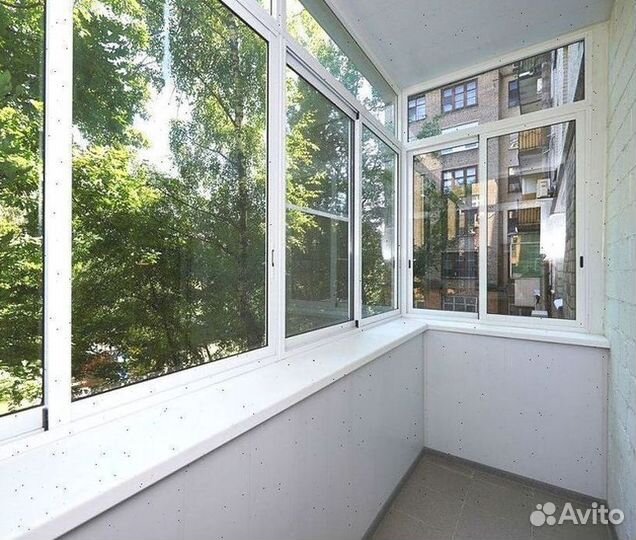 Балкон Установка