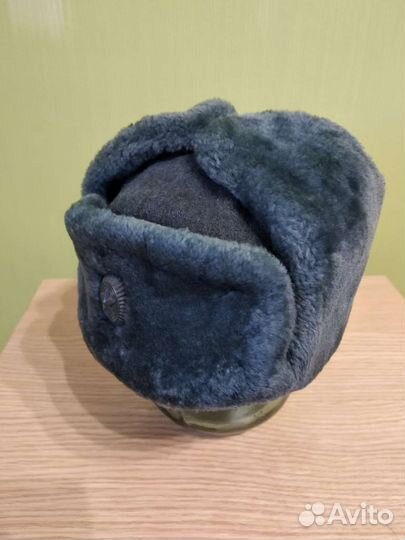 Шапка ушанка офицерская