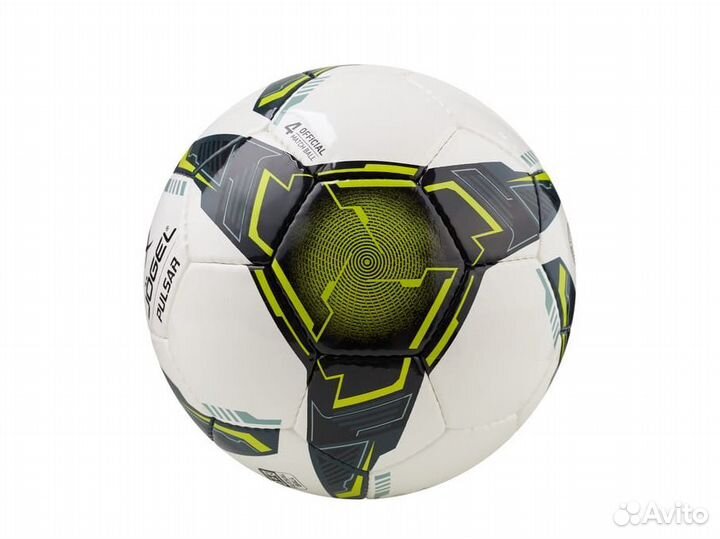 Мяч футзальный Pulsar, №4, белый Jögel