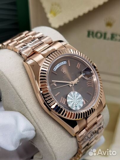 Роскошные мужские часы Rolex на гарантии