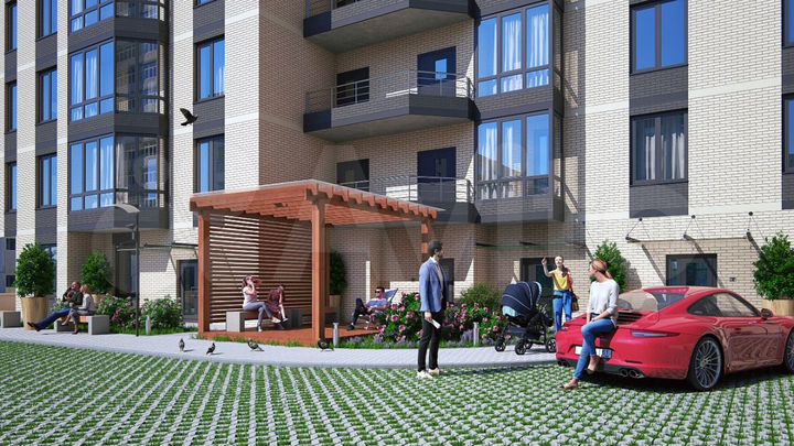 2-к. квартира, 48,8 м², 10/28 эт.